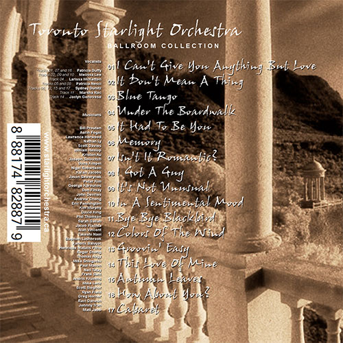 Toronto Starlight Orchestra: Ballroom Collection